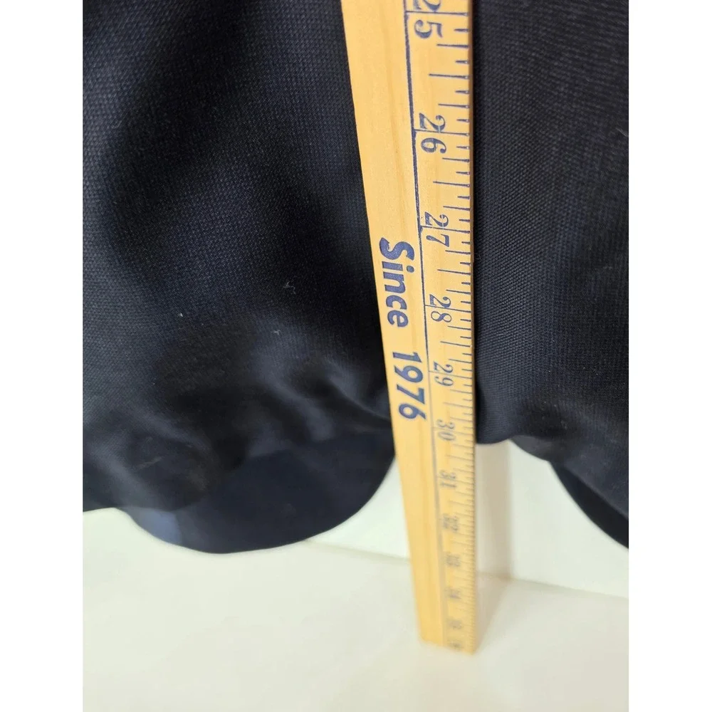 Hickey Freeman Loro Piana Tasmanian Suit Jacket Mens 46R Navy Blue Addison WA003